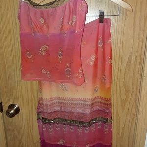 Bisou Bisou top and skirt